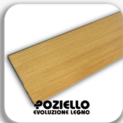 zoccolatura rovere pvc cm 10 da 4 mt cod. 085-325