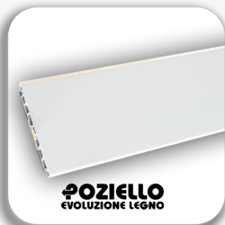 zoccolatura bianca pvc cm 10 da 4 mt cod. 062