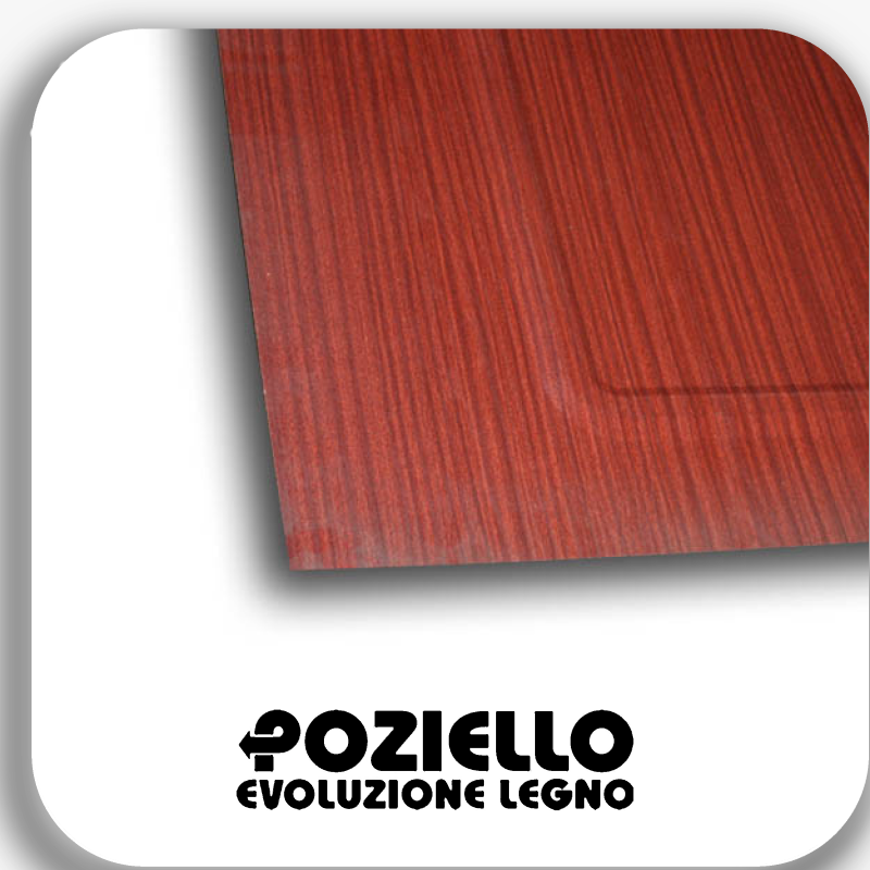 stratificato x porta blindata mogano cod. 614 cm 215x102