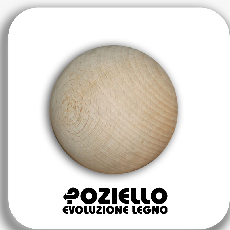 sfera grezza faggio mm 92 cod. 5200