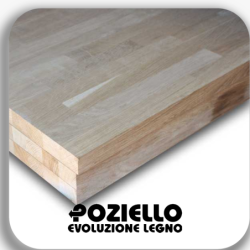 pannello lam. rovere mm 19 f.j. i scelta lista mm 40