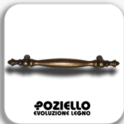 maniglia 10187-96 bronzo