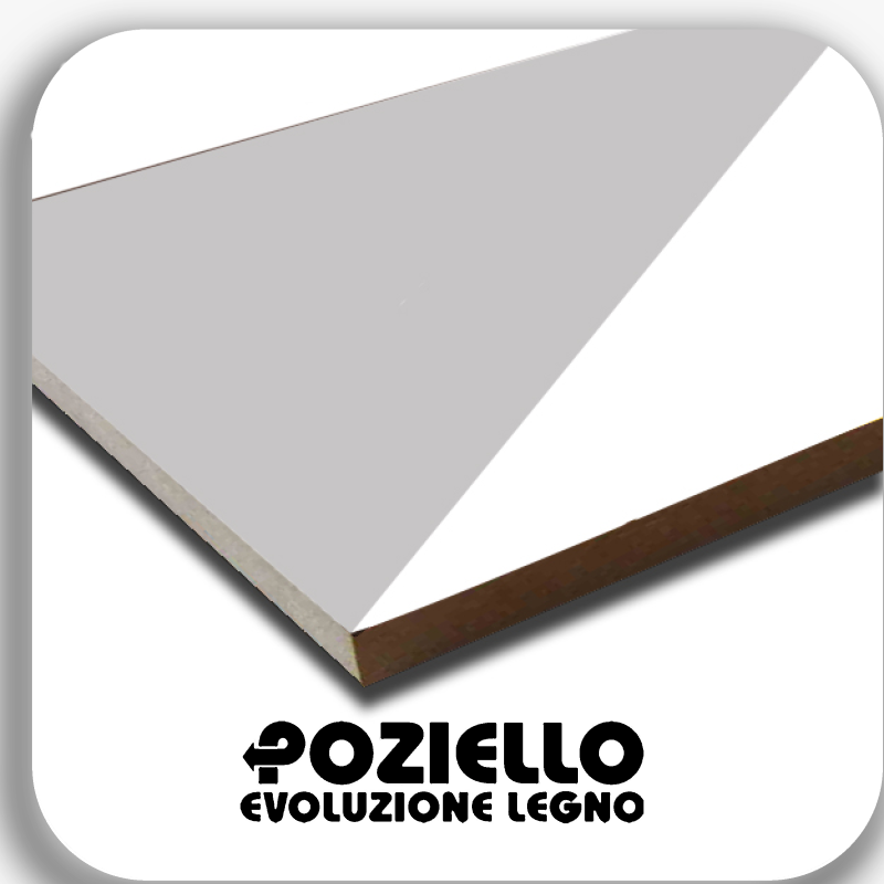 mdf nobilitato mm 18** grigio 0343-bianco 0118