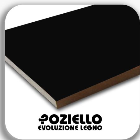 mdf nob. nero mm 18 1 lato 1 lato grezzo