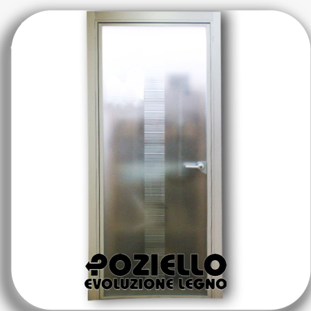 porta alluminio argento astor